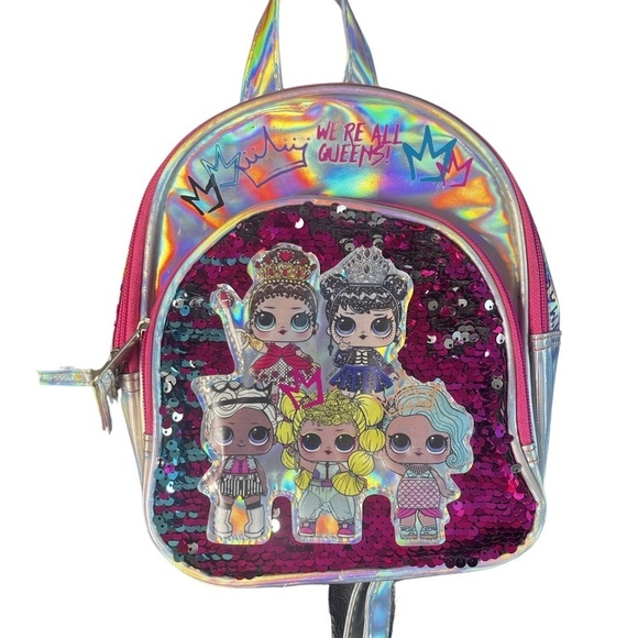 L.O.L. Surprise! Chrome Sparkle Kids' Mini Backpack - Picture 3 of 11
